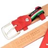 1 Inch Red Suede Belt -Belt Shop 1 Inch Red Suede Belt Belt holder