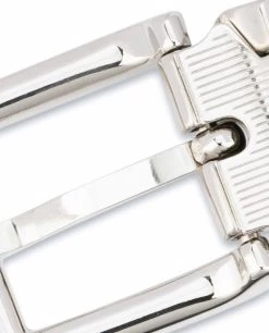 1 Inch Croco Belt | Dark Brown Embossed Leather -Belt Shop 1 inch Croco Belt Dark Brown Embossed Leather Capo Pelle Italian buckle