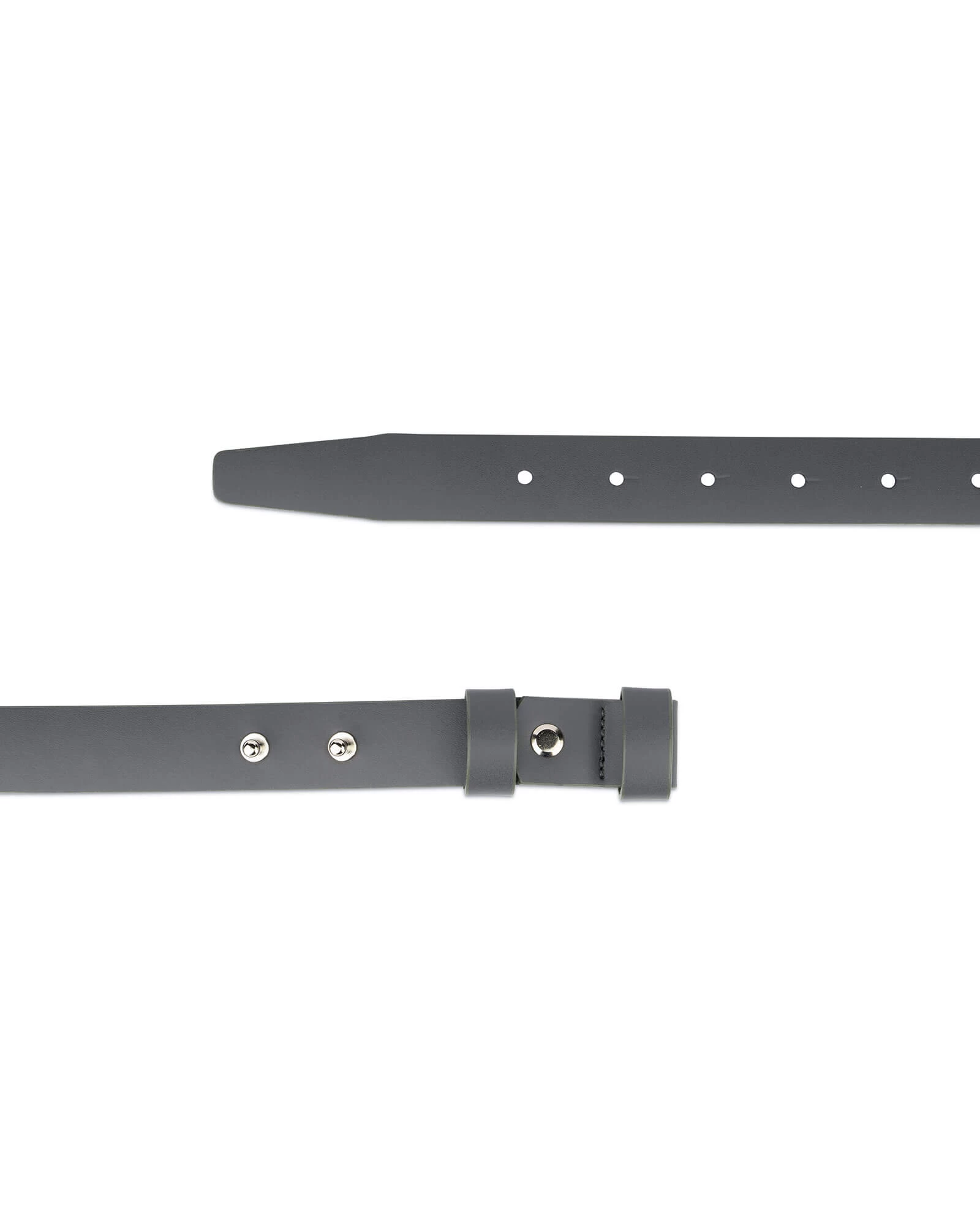 1 Inch Womens Gray Belt Without Buckle 3 1 Inch Womens Gray Belt Without Buckle