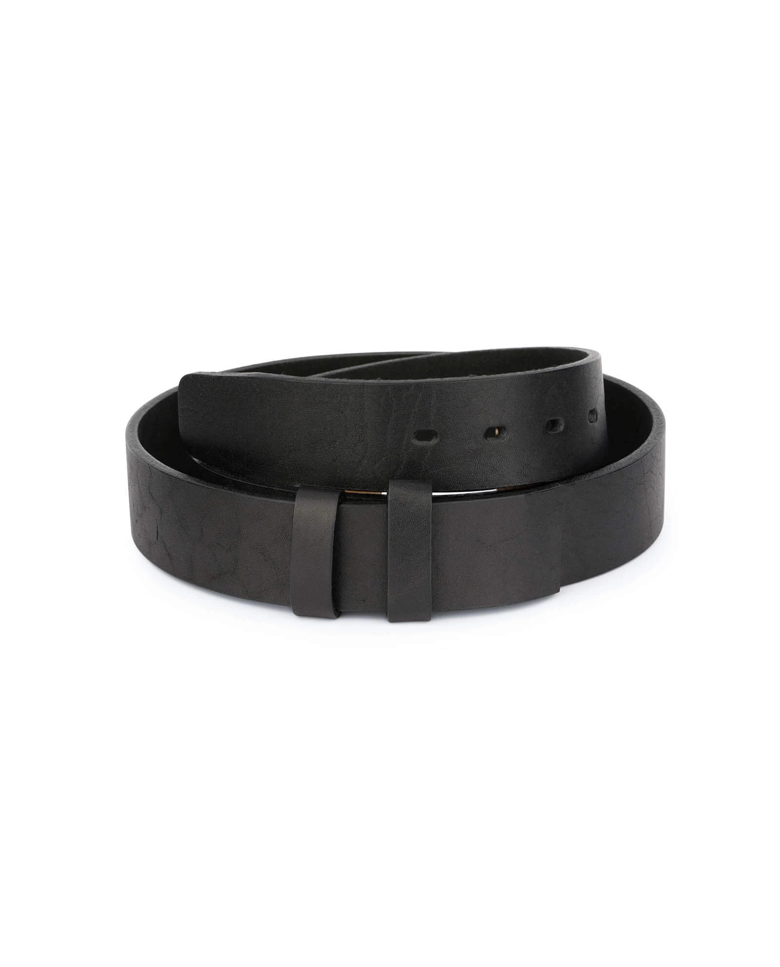 Black Wide Western Belt For Men With Silver Buckle 4 Black Wide Western Belt For Men With Silver Buckle - Image 2