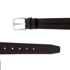 100 Percent Leather Belt – Mens Brown