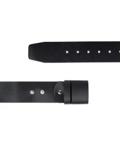 2 Inch Black Belt Without Buckle