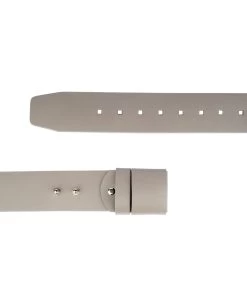 2 Inch Womens Taupe Belt Without Buckle