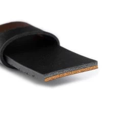 32 Mm Brown Black Reversible Leather Belt Strap -Belt Shop 32 mm brown black reversible leather belt strap 5