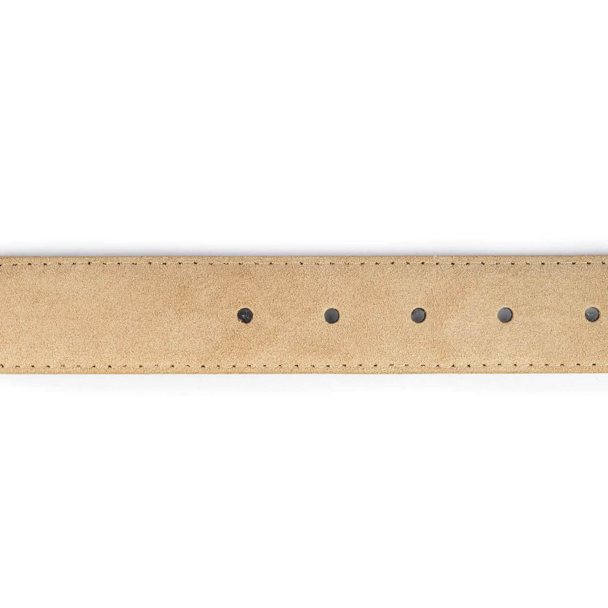 Designer Beige Suede Belt For Jeans 5 Designer Beige Suede Belt For Jeans - Image 3