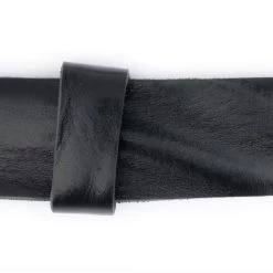 Black Western Belt For Jeans With Stylish Buckle -Belt Shop BLFG40RPSR 4 1