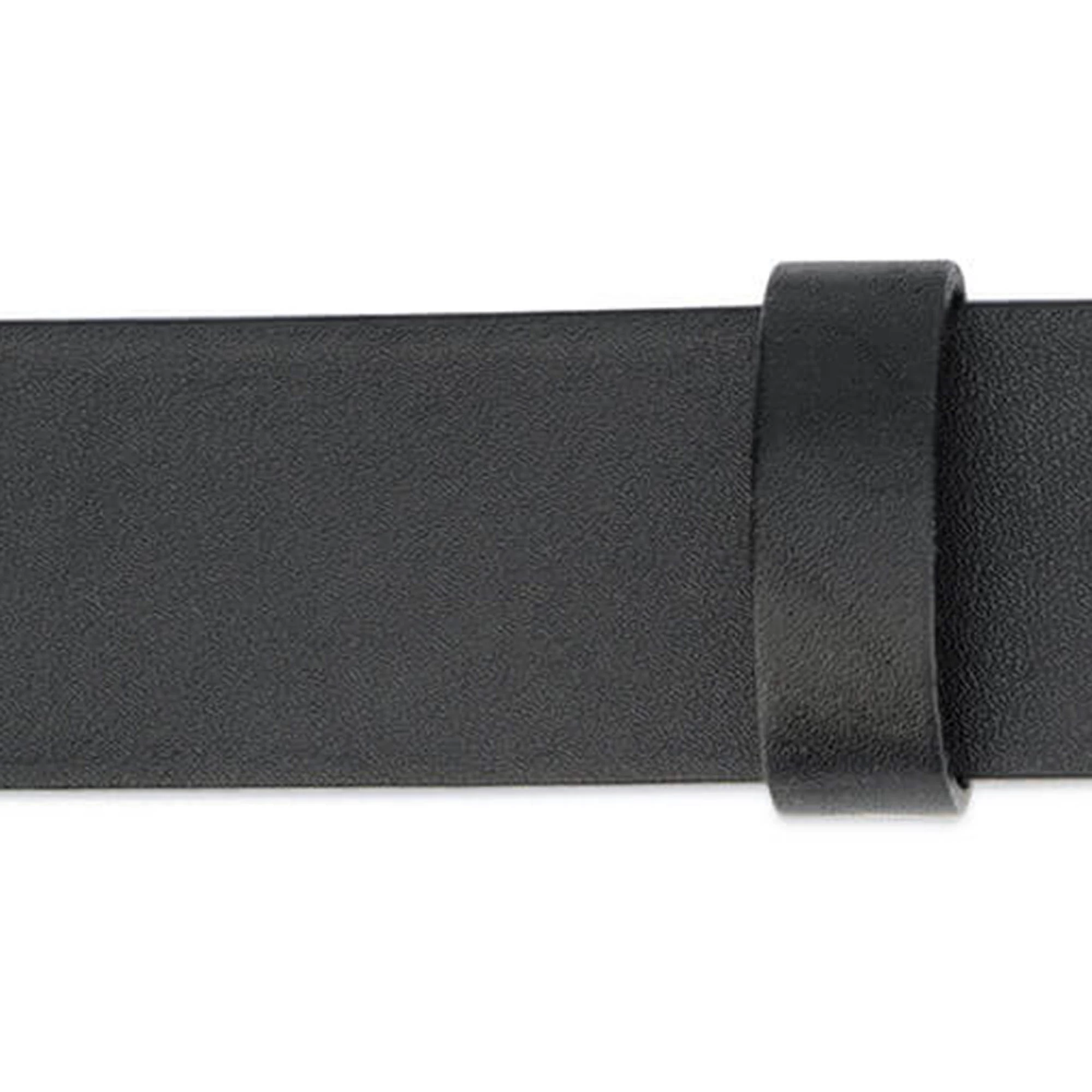 Black Western Belt With Rhinestone Buckle 5 Black Western Belt With Rhinestone Buckle - Image 3