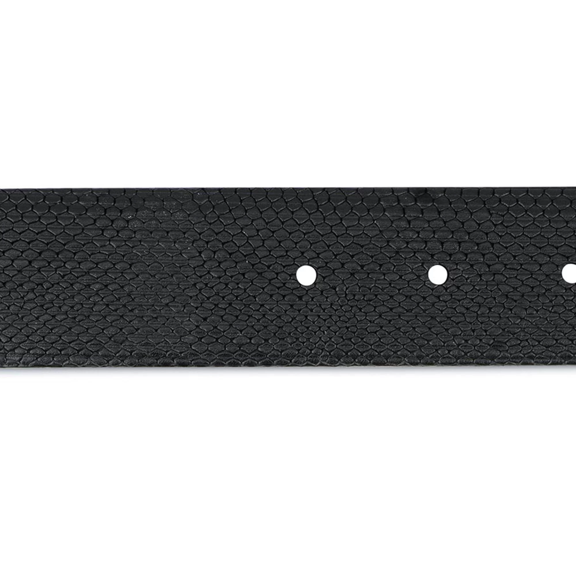 Exclusive Mens Snake Print Western Belt With Silver Buckle 5 Exclusive Mens Snake Print Western Belt With Silver Buckle - Image 3