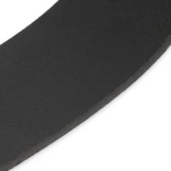 Suede Black Ranger Belt – Red Stitching -Belt Shop BLST40REST 3 2