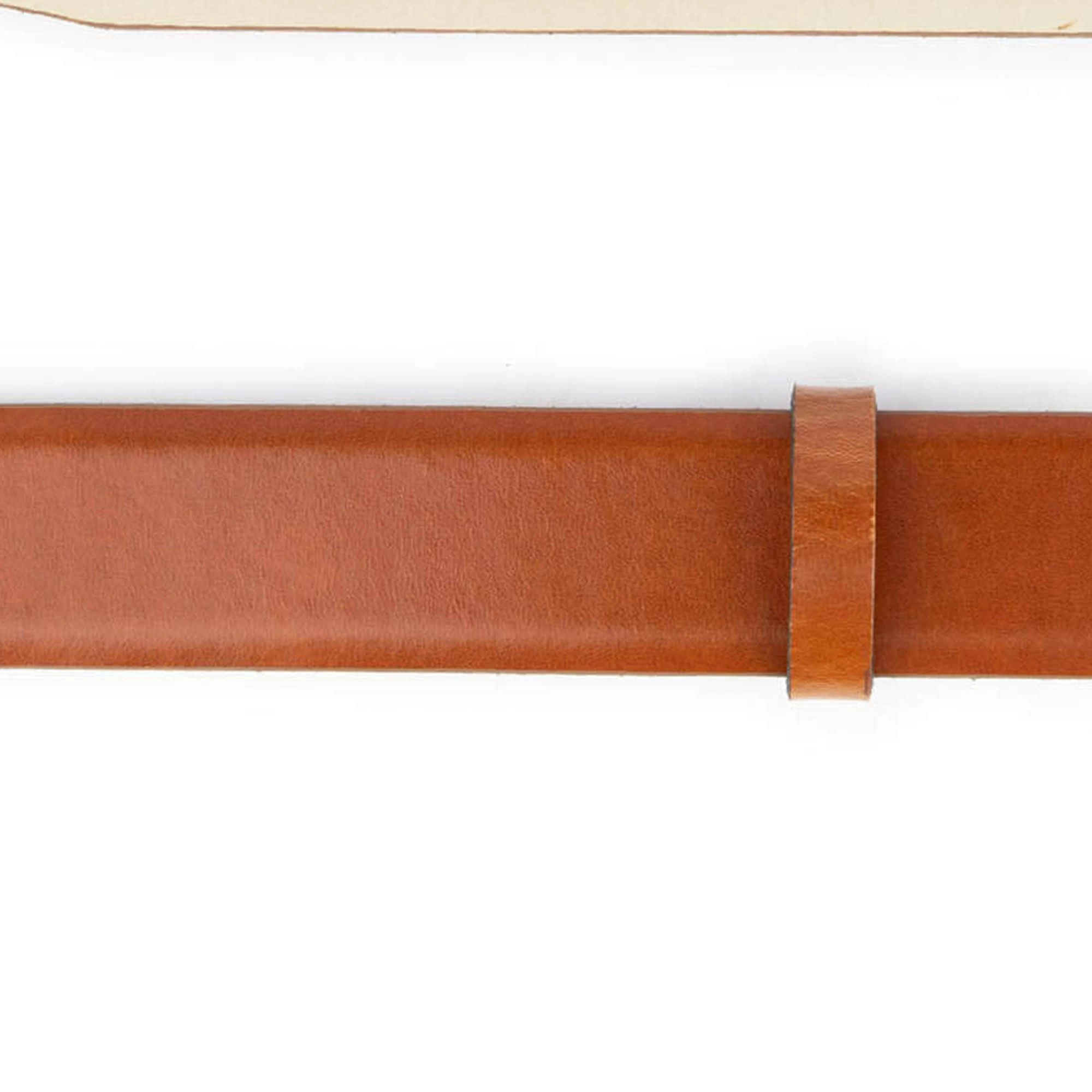 Brown Ladies Western Belt With Rhinestone Buckle 6 Brown Ladies Western Belt With Rhinestone Buckle - Image 4