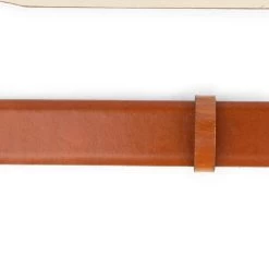 Brown Womens Cowboy Western Belt With Rhinestone Buckle -Belt Shop BROW35RVGR 3 3