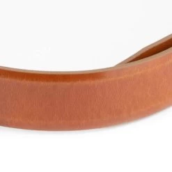 Tan Brown Leather Western Belt With Silver Buckle -Belt Shop BROW35RVGR 5 5