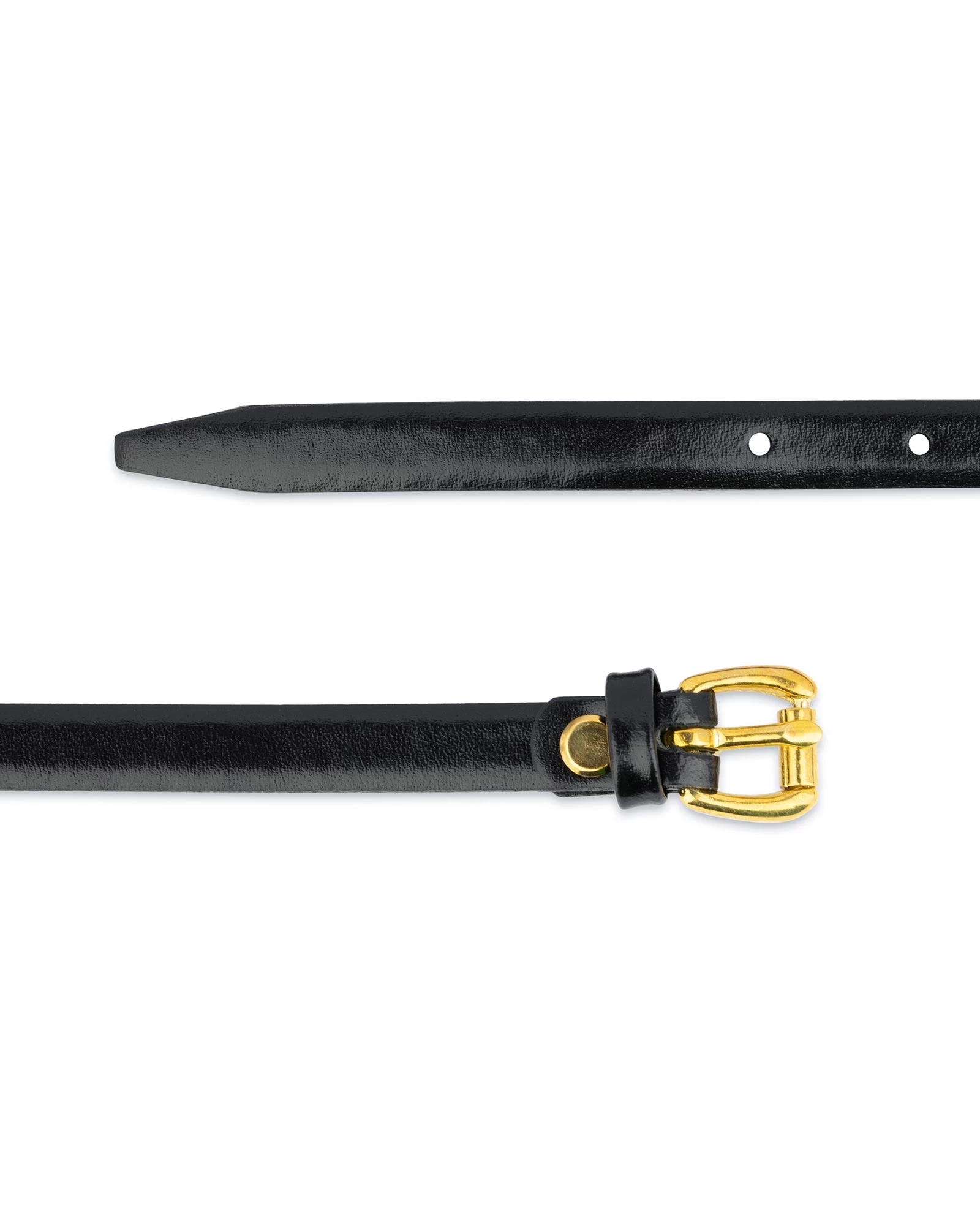 Girls Leather Belt With Brass Buckle 6 Girls Leather Belt With Brass Buckle - Image 4