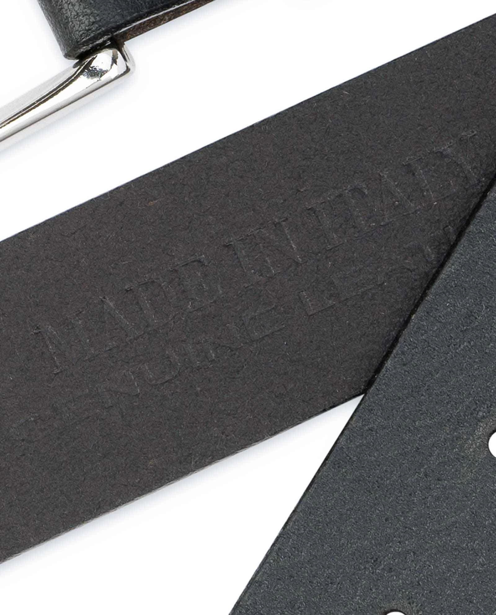 Belt With Removable Buckle | Italian Leather 5 Belt With Removable Buckle | Italian Leather - Image 3