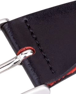 Black Belt Buckle Red