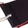 Black Belt Buckle Red Edges -Belt Shop Black Belt Buckle Red edges Close picture