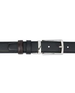Black Brown Reversible Belt | Men’s 30 Mm 17 Black Brown Reversible Belt | Men’s 30 Mm -Belt Shop Black Brown Reversible Belt Mens 30 mm On pants