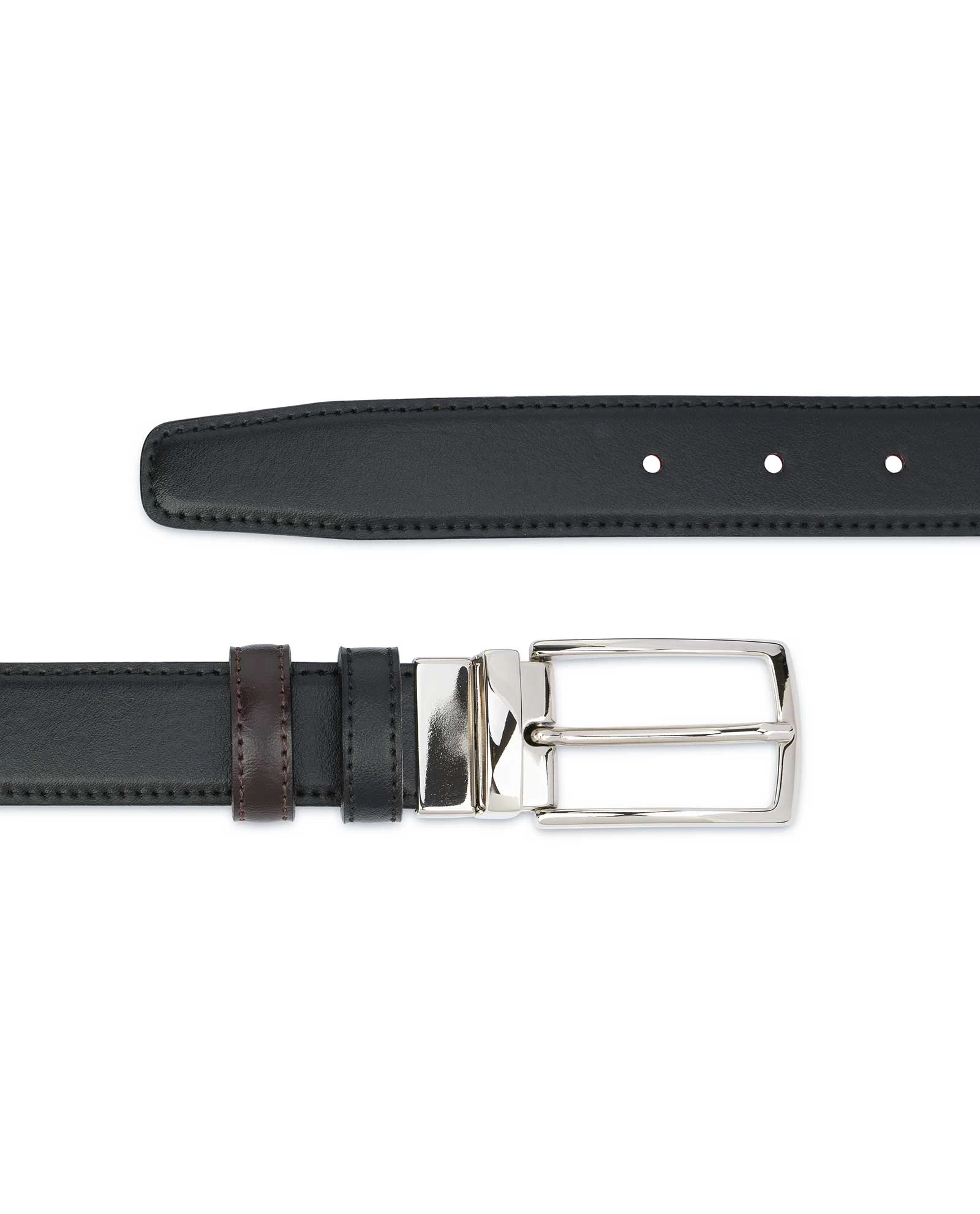 Black Brown Reversible Belt | Men’s 30 Mm 3 Black Brown Reversible Belt | Men’s 30 Mm