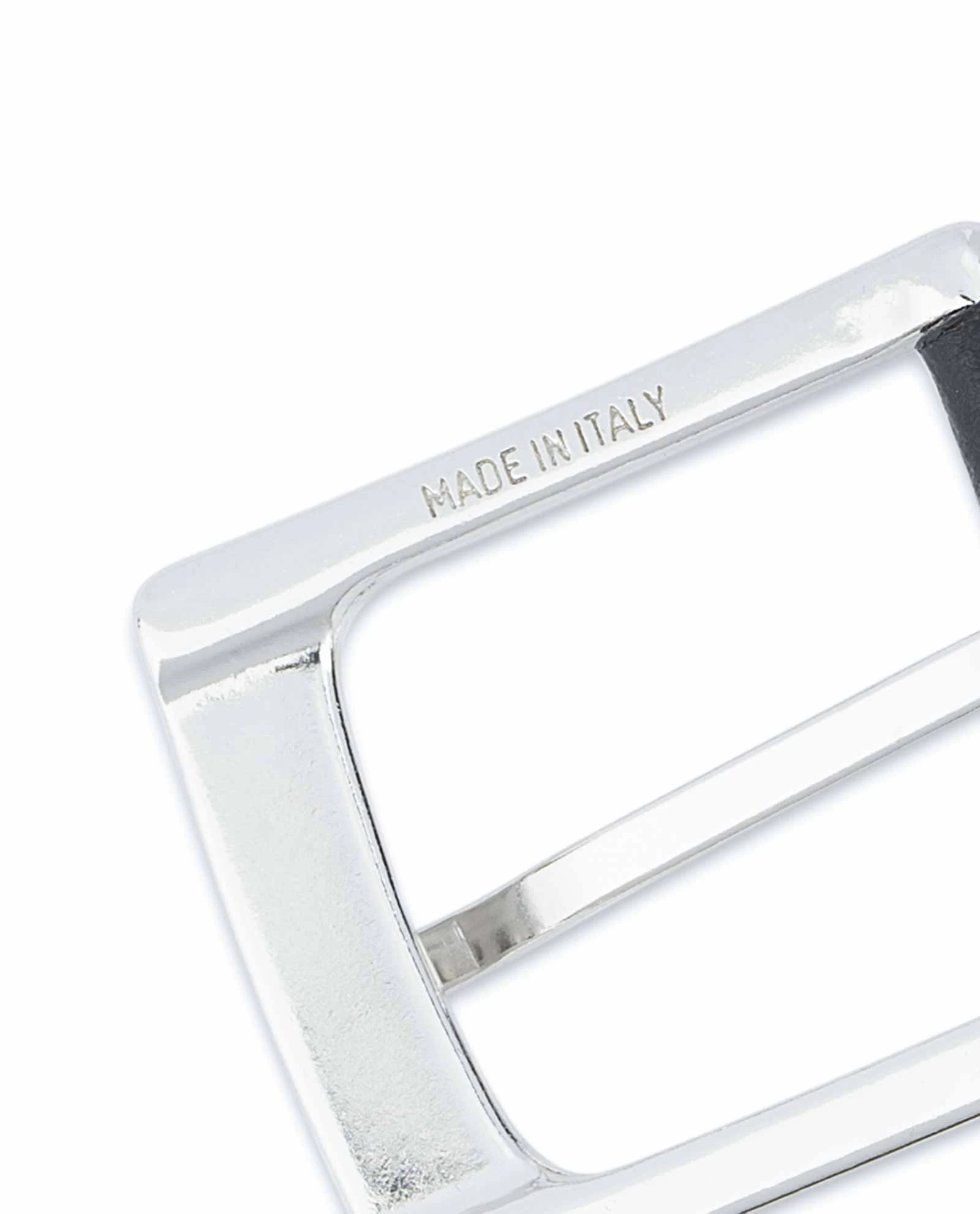 Black Leather Belt With Belgium Flag Colors 8 Black Leather Belt With Belgium Flag Colors - Image 6