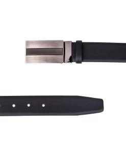 Black Leather Suit Belt -Belt Shop Black Leather Suit Belt From top