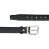 Black Mens Belt With Buckle | Western Style -Belt Shop Black Mens Belt With Buckle Western Style 3