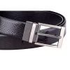 Black Reversible Snake Belt 1 Black Reversible Snake Belt -Belt Shop Black Reversible Snake Belt Buckle picture