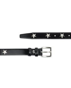 Black Studded Belt With Stars 9 Black Studded Belt With Stars -Belt Shop Black Studded Belt With Stars 2