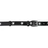 Black Studded Belt With Stars -Belt Shop Black Studded Belt With Stars 3