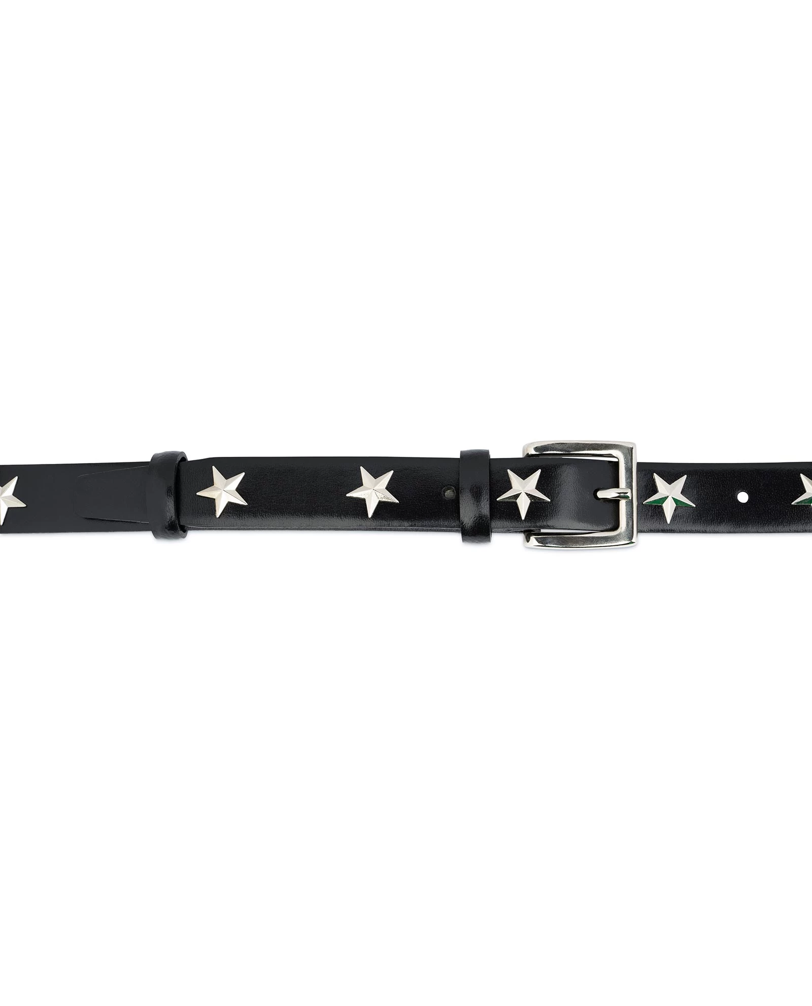 Black Studded Belt With Stars 3 Black Studded Belt With Stars