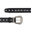 Black Studded Western Belt | Full Grain Leather -Belt Shop Black Studded Western Belt Full Grain Leather 2