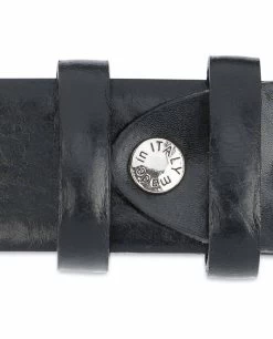 Black Western Belt Mens | Veg Tan Leather 18 Black Western Belt Mens | Veg Tan Leather -Belt Shop Black Western Belt Mens Veg Tan Leather Screw made in Italy