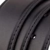 Black Leather Belt Strap 35 Mm -Belt Shop Black soft belt strap cut rolled