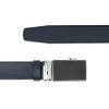 Blue Mens Click Belt With Slide Buckle 2 Blue Mens Click Belt With Slide Buckle -Belt Shop Blue Mens Click Belt with Slide Buckle 3