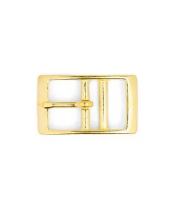Brass Center Bar Belt Buckle 20 Mm