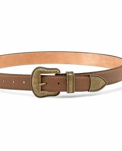 Bronze Belt Buckle Western Belt