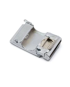 Brown Automatic Belt Buckle -Belt Shop Brown Automatic Belt Buckle 4