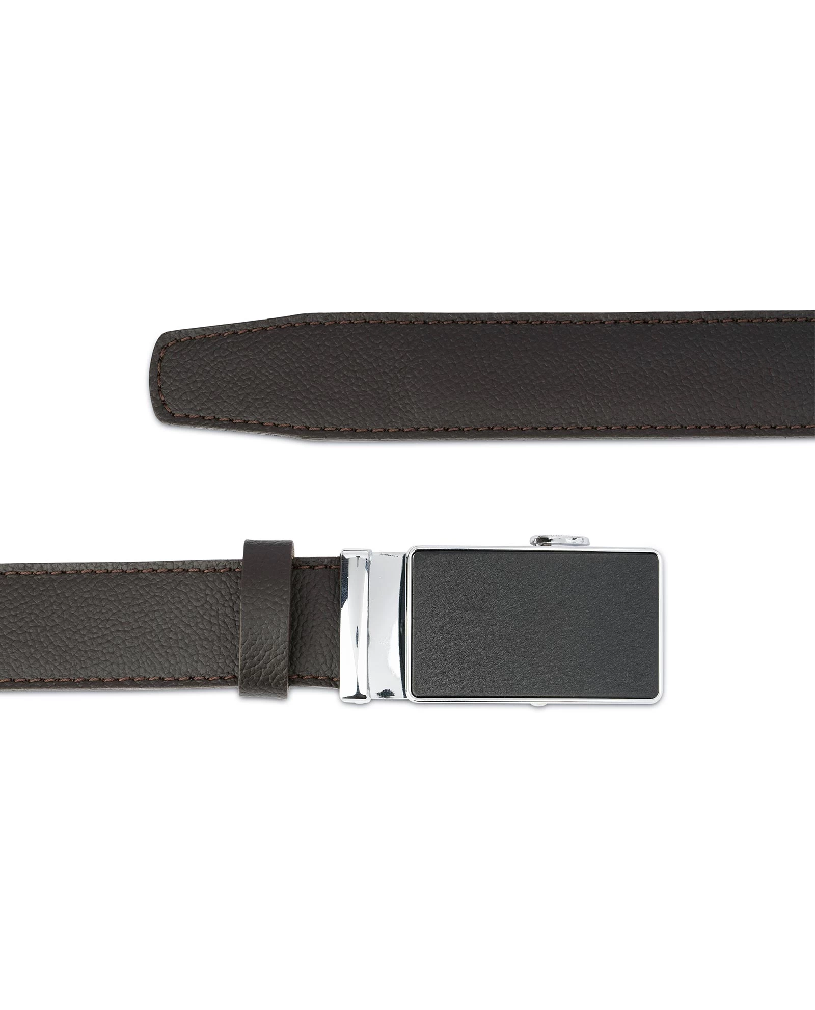 Brown Automatic Buckle Belt For Men 3 Brown Automatic Buckle Belt For Men