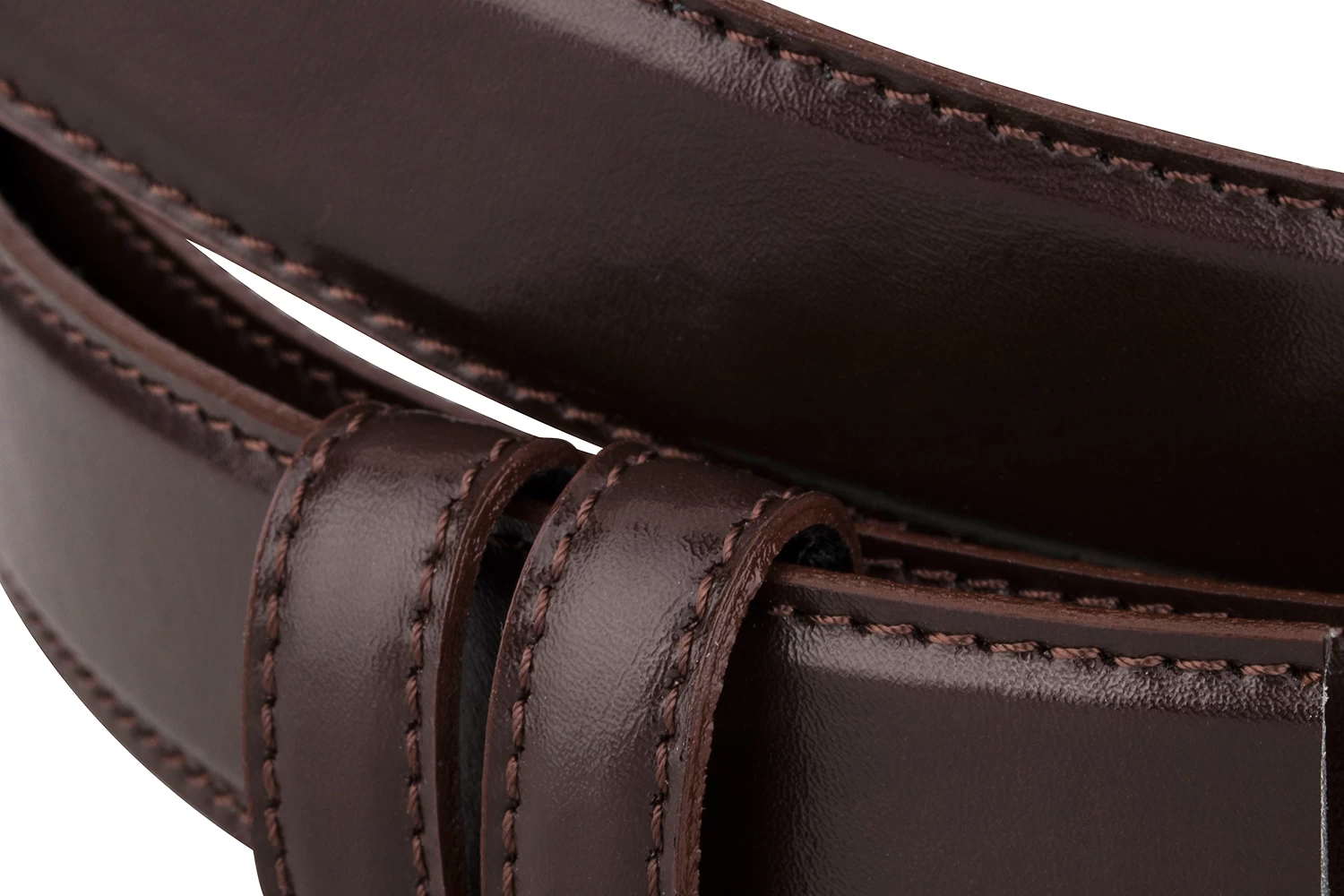 Brown Belt Strap Narrow 4 Brown Belt Strap Narrow - Image 2