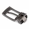 Brushed Belt Buckle 30 Mm -Belt Shop Brushed Belt Buckle 30 mm Back clamp