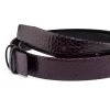Burgundy Cowhide Belt Strap 35 Mm -Belt Shop Burgundy Cowhide Belt Strap 35 mm Buckle attachment