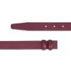 Burgundy Leather Strap For Belt | Replacement 1 Inch 1 Burgundy Leather Strap For Belt | Replacement 1 Inch -Belt Shop Burgundy Leather Strap for Belt Replacement 1 inch 2
