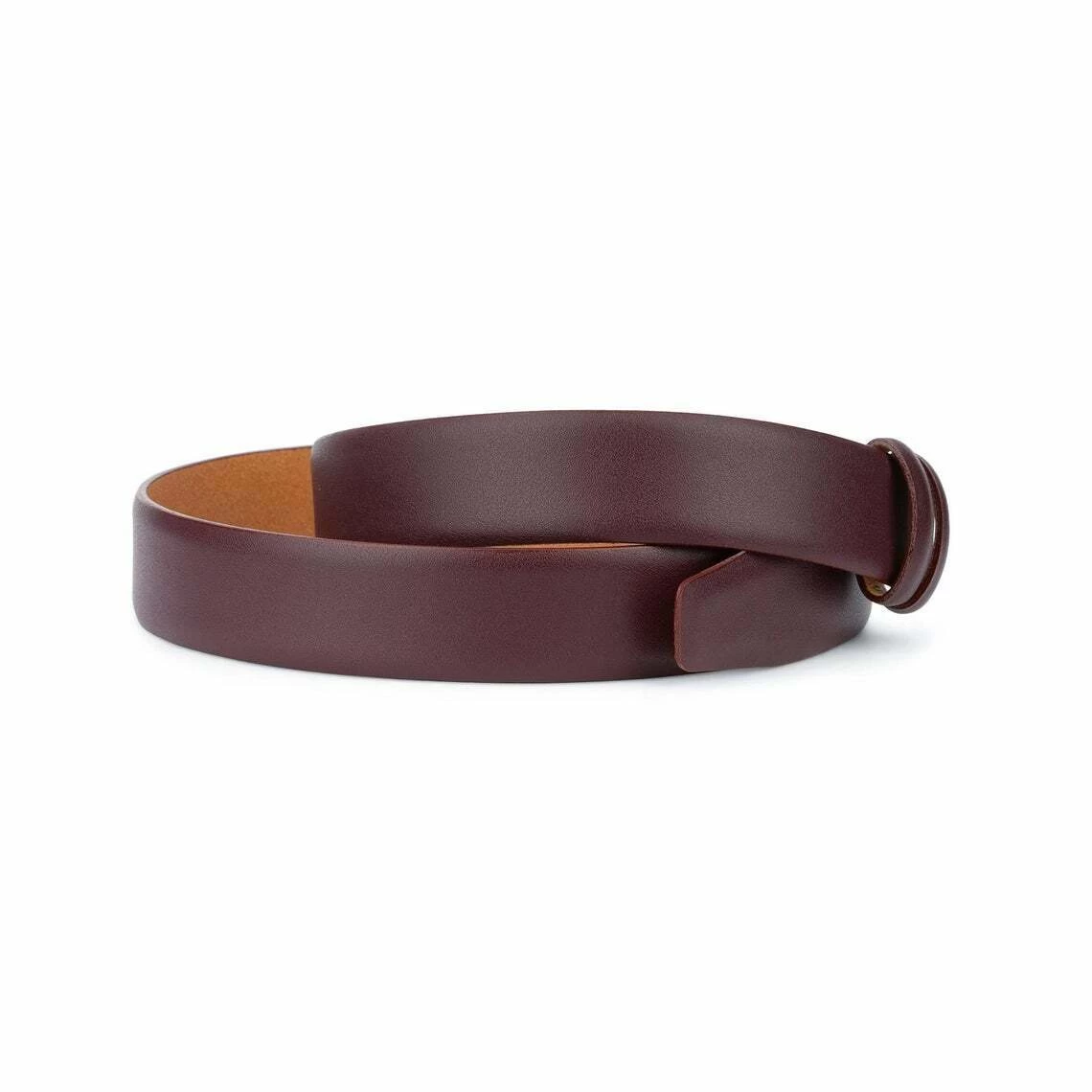 Burgundy Replacement Belt Strap | Adjustable Men’s 4 Burgundy Replacement Belt Strap | Adjustable Men’s - Image 2