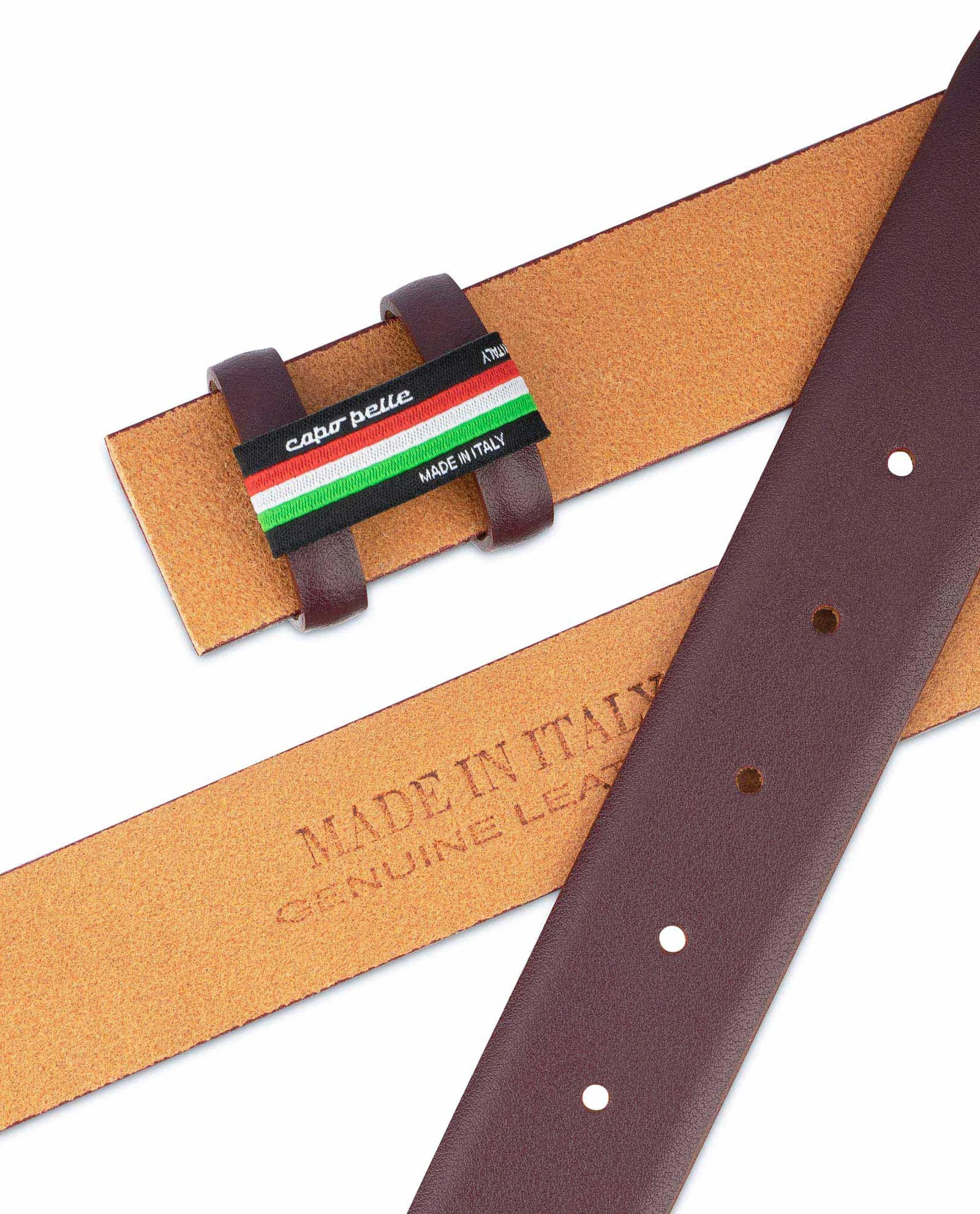 Burgundy Replacement Belt Strap | Adjustable Men’s 5 Burgundy Replacement Belt Strap | Adjustable Men’s - Image 3