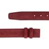 Burgundy Suede Leather Belt Strap 35 Mm -Belt Shop Burgundy Suede Leather Belt Strap 35 mm 2