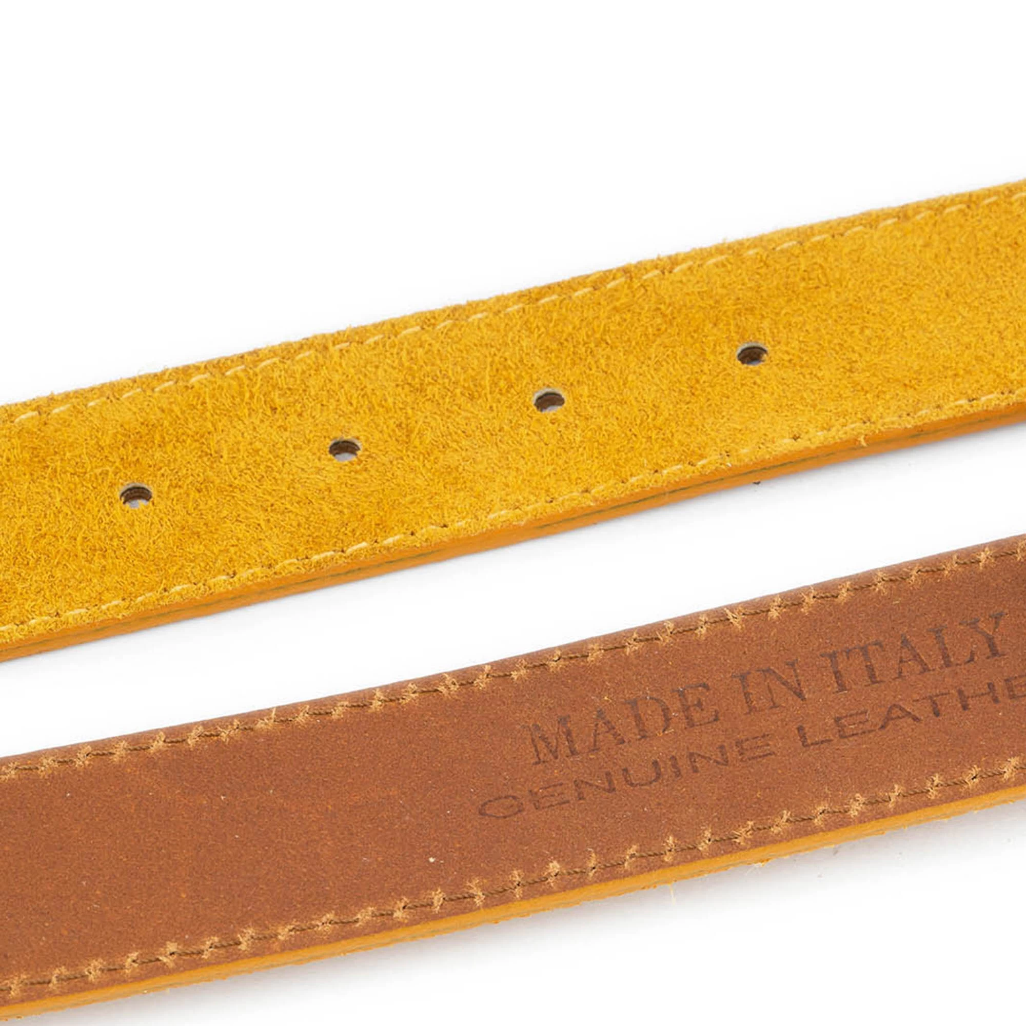 Camel Suede Ranger Western Belt With Silver Buckle 7 Camel Suede Ranger Western Belt With Silver Buckle - Image 5