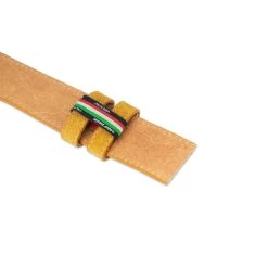 Mustard Suede Western Belt With Silver Buckle 14 Mustard Suede Western Belt With Silver Buckle -Belt Shop CAME40SUST 3 4