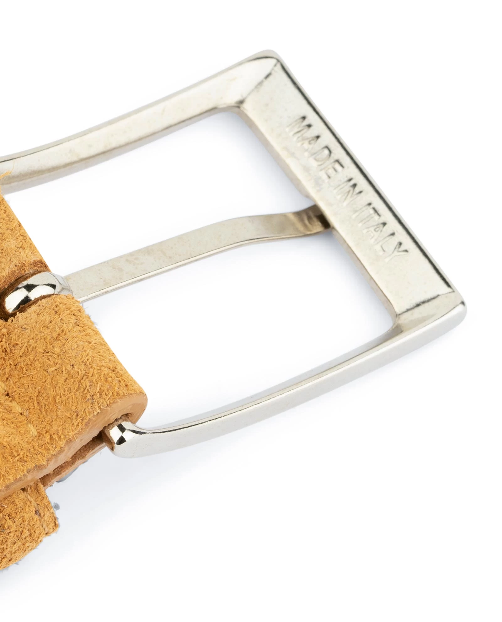 Camel Suede Belt 3.5 Cm 4 Camel Suede Belt 3.5 Cm - Image 2