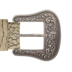 Camouflage Womens Belt With Western Buckle