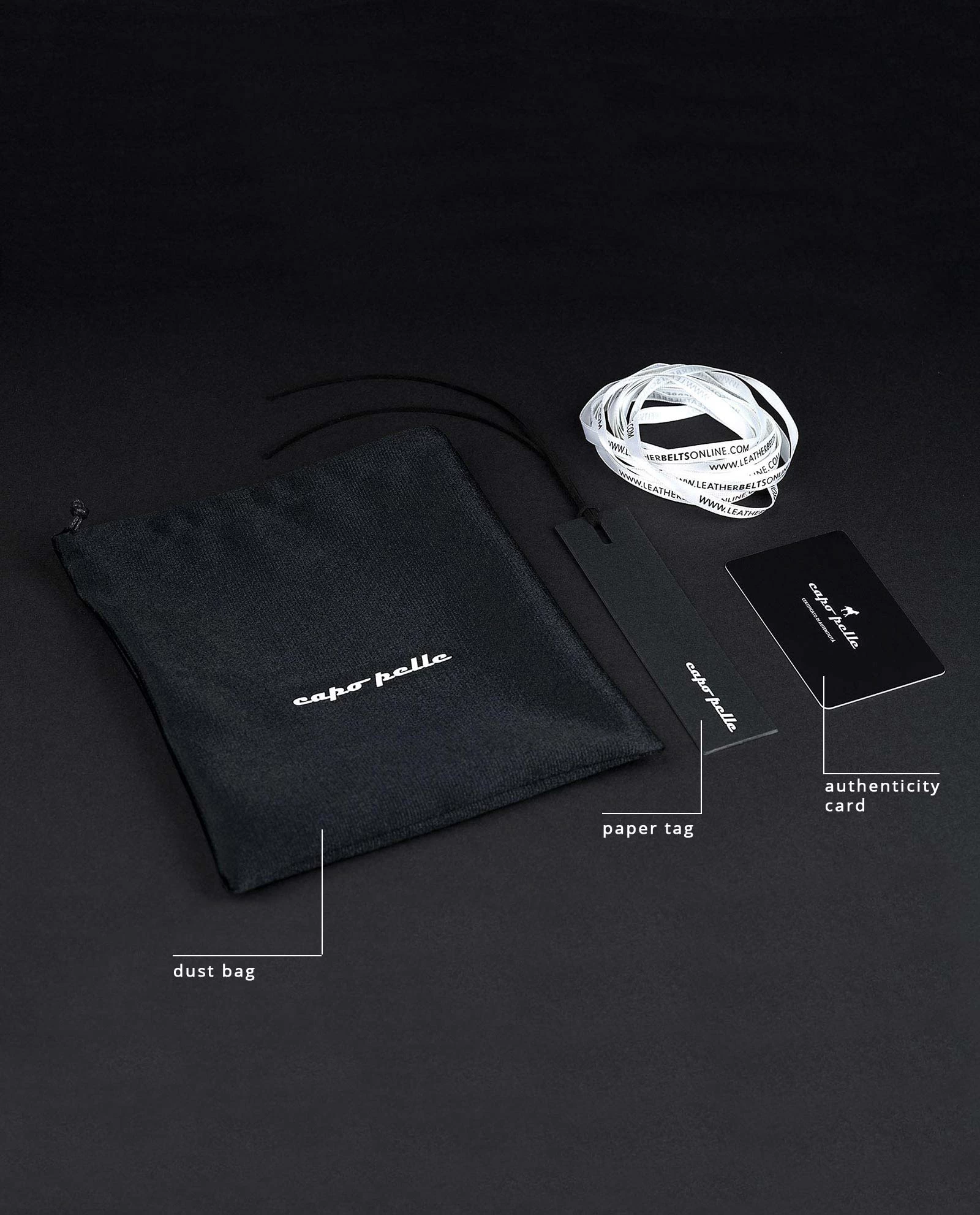 Mens Slide Belt With Black Buckle 4 Mens Slide Belt With Black Buckle - Image 2