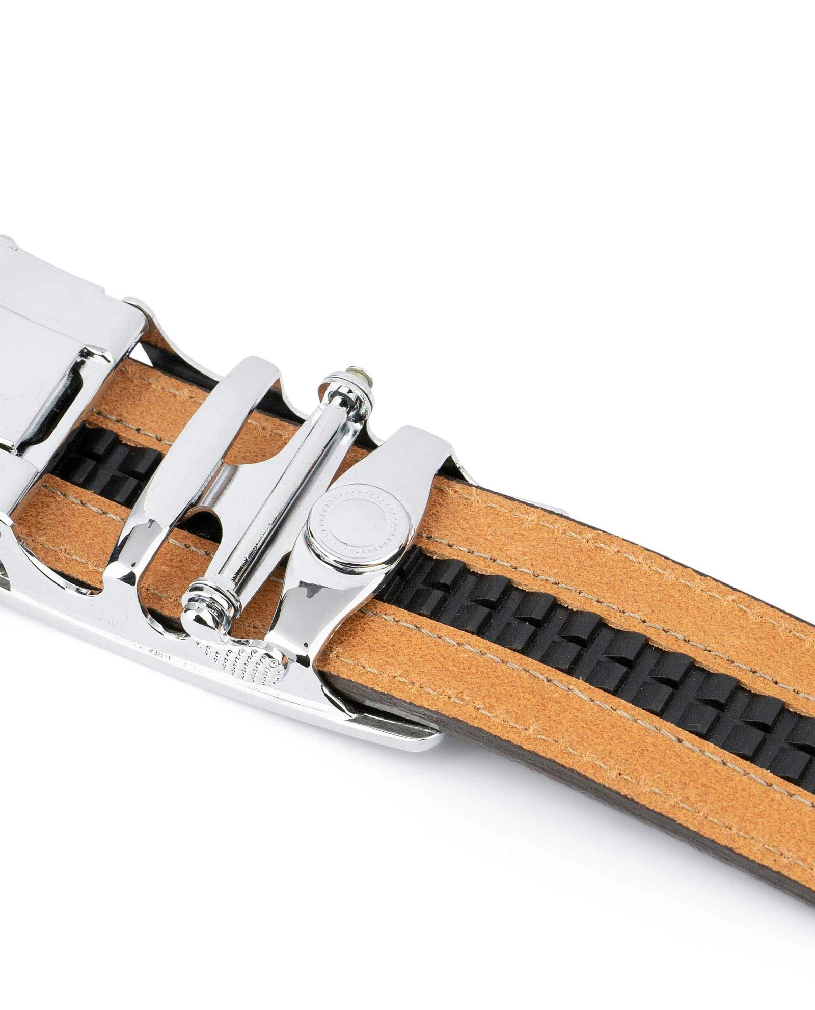 Comfort Click Belt For Men | Brown Leather 7 Comfort Click Belt For Men | Brown Leather - Image 5